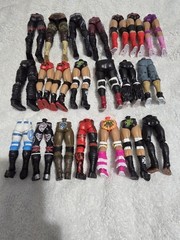 MATTEL WWE LOT OF PARTS, THIS ONE IS LOWER BODIES. LOT C