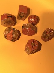 Bakugan Geogan Rising Ultimate Viloch Complete 7 Piece Set 2021 Spin Master