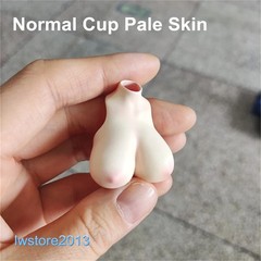 1/12 Replacement Normal Size Bust Breast Cover Model For 6” Female Body