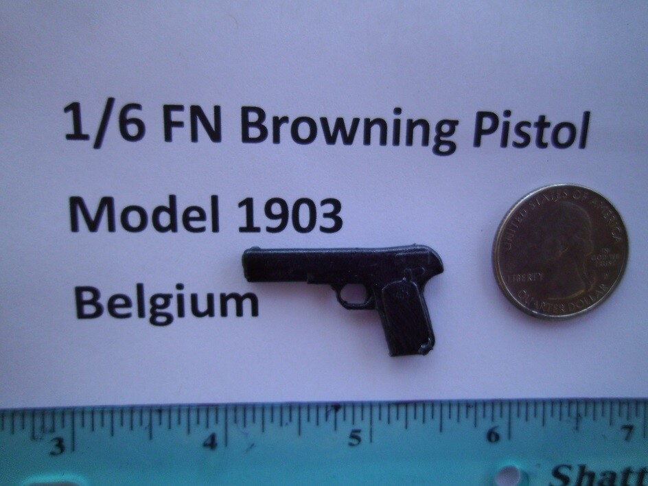 F5 1/6 Homemade WWI WWII FN Browning M1903 Belgium