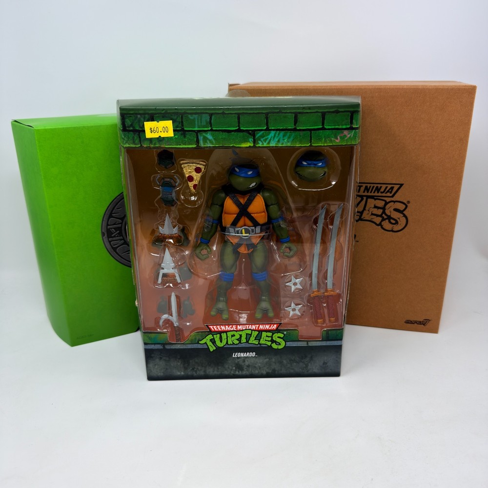 Leonardo Teenage Mutant Ninja Turtles Super 7 Ultimates 7″ TMNT Action Figure