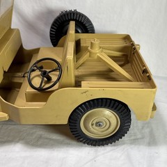 VINTAGE 1967 HASBRO G.I. JOE DESERT PATROL ATTACK JEEP Gun Tripod Incomplete