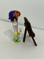 ROBL0X PIXEL ARTIST Paint Palatte Series 1 Figure COMPLETE Art Easel (NO CODE)
