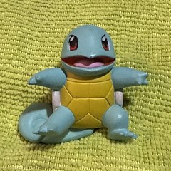 Pokemon Squirtle Figure Tomy 2004 Version Vintage Nintendo 1.75”-2”