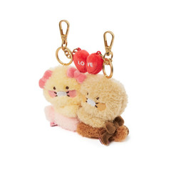 KAKAO Friends LOVE Magnet Valentine CHOONSIK Plushie Keyring Set + Track