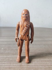 1988 Vintage Rare Chewbacca Star Wars GLASSLITE Brazil POTF Incomplete