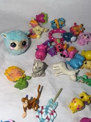 Littlest Pet Shop Rolleroos Hatchinmals Toy Figure LOT Miniatures Disney LPS