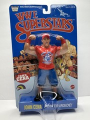 WWE Superstars John Cena LJN SIGNED (lightly smudged signature) NEW