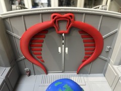 GI Joe Cobra Mothership 1:18 ARAH Scale 3D Print! – GRAY
