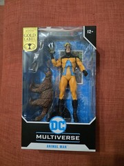 McFarlane DC Multiverse Animal Man Gold Label 7in Action Figure New Sealed