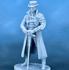 Action Figure Steampunk Evilman fantasy toy 60mm Resin Figure