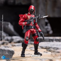 Hiya Toys 1/18 G.I. Joe Exquisite Mini Crimson Guard Action Figure Toy Model NIB