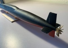 USS James Madison (SSBN-627) James Madison Class Submarine 1:200 scale