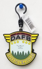 2025 Monogram 3″ HBO IT: Welcome To Derry “Derry Air Force Base Badge” Bag Clip