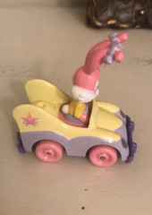 Babs Bunny Roadster Tiny Toon Adventures Diecast Metal Car 1990 by Playskool
