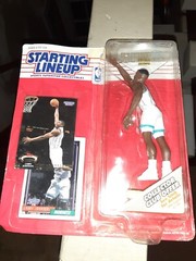 1993 LARRY JOHNSON STARTING LINEUP NBA CHARLOTTE HORNET FACTORY SEALED MVP HOF👍