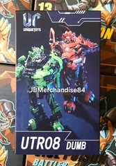 Unique Toys UT-R08 Dumb Skids MP Scale Alloy SEALED🇺🇸NEW USA!