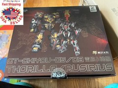 Cang-Toys Firmament Ferocious Land Bull Kinglion Thorgorill Hugerhino 01- 08 USA