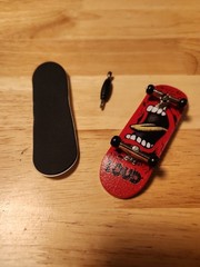 Professional Wooded Fingerboard Mini Skateboard With Foam Grip Bearnings Tools