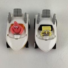 SpongeBob SquarePants Pull Back N Go Boat Racers Patrick Star Bikini Bottom 2013