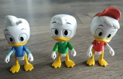 DuckTales Huey Dewey Louie 3″ Action Figure set DUCK TALES Scrooge McDuck Disney