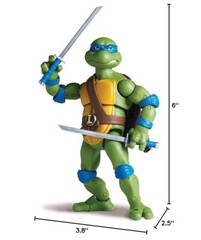 Teenage Mutant Ninja Turtles Classic Collection 1988 Leonardo Action Figure Toys