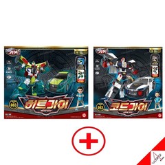 Hello Carbot The Braves HEAT GUY + CODE GUY Transformer Robot Figure Toy 2025