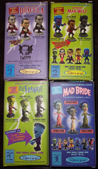 🎃 Universal Monsters Ghoulsville Gang Tiny Terror Figures Dracula Frankenstein
