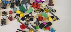 Roblox Huge Lot Of Mixed Roblox Action Figures Parts And Accessories