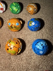 Lot of 28 Bakugan Battle Brawlers Figures Balls Cubes Mixed Bundle Spin Master