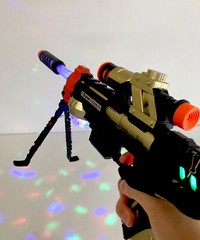 Electronic Toy Gun, Battle Sniper, Assault Rifle, Sparkling Lights/Sound, 20”