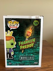 Funko Pop! Franken Freddy Funko Shop Limited Edition 59 Vinyl Figure New Dmg Box