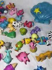 Littlest Pet Shop Rolleroos Hatchinmals Toy Figure LOT Miniatures Disney LPS