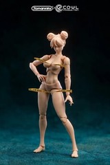 US Romankey X COWL 1/12 Girl Action Figure Female 6″ Joint Doll Body &Head Model