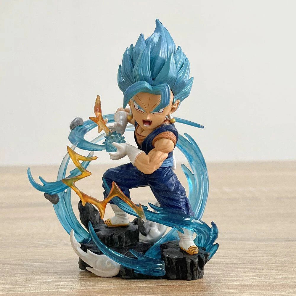 Z Q Version Vegeta 11CM Action Figure Collection Model Toy Children