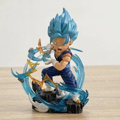 Z Q Version Vegeta 11CM Action Figure Collection Model Toy Children