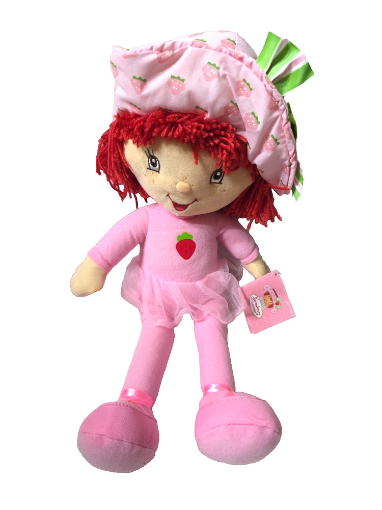 NEW WITH TAG 2004 STRAWBERRY SHORTCAKE BALLERINA PLUSH 16″ DOLL
