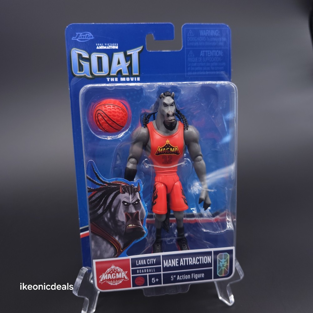Jada Mane Attraction 5″ Moveable Figure & Basketball “Goat” Movie Model 36859