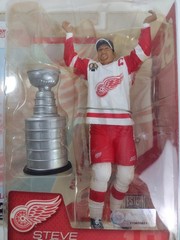 Steve Yzerman Detroit Red Wings NHL Series 6 Figure With Stanley Cup McFarlane
