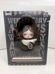 POPMART x SKULLPANDA x WEDNESDAY CLASSIC DRESS VERSION NYC ONLY EXCLUSIVE NIB