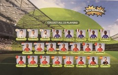 Super goal All Stars Starting 11 Soccer Action Figures World Cup Mbappe Ronaldo