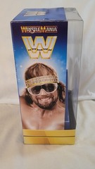 WWE “MACHO MAN” RANDY SAVAGE IN RING CART WRESTLEMANIA III FIGURE MATTEL