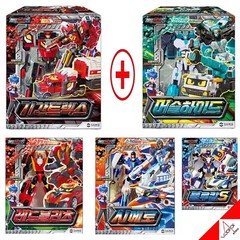 Metal Cardbot S Season2 5-Type Robot Set MUSCLEHYDE GIGANTREX CIELO BLUE COP S..