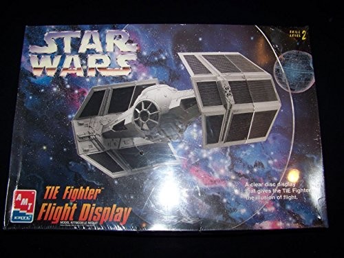 AMT #8275 ERTL Star Wars TIE Fighter Flight Display Plastic Model Kit,Needs Asse