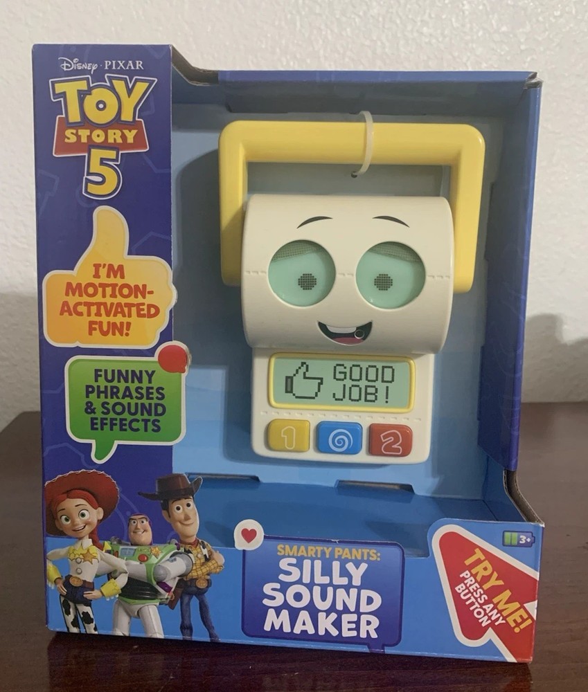 Toy Story 5 Smarty Pants Silly Sound Maker Toy Figure w/ Light & Sound NEW 2026