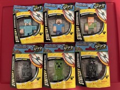 Moose Toys Heroes of GOO JIT ZU Minis MINECRAFT Single Set of all 6 Figures SIX