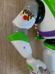 Disney Pixar Buzz Lightyear Toy Story Figure English TALKS LIGHTS SOUNDS