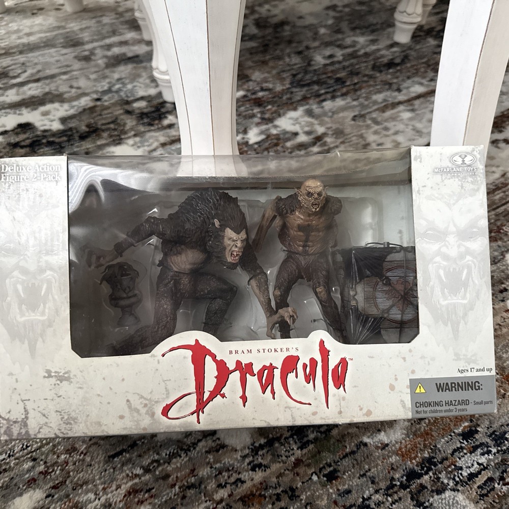 McFarlane Toys Dracula Wolf and Bat 6in Action Figure Collection – 18390
