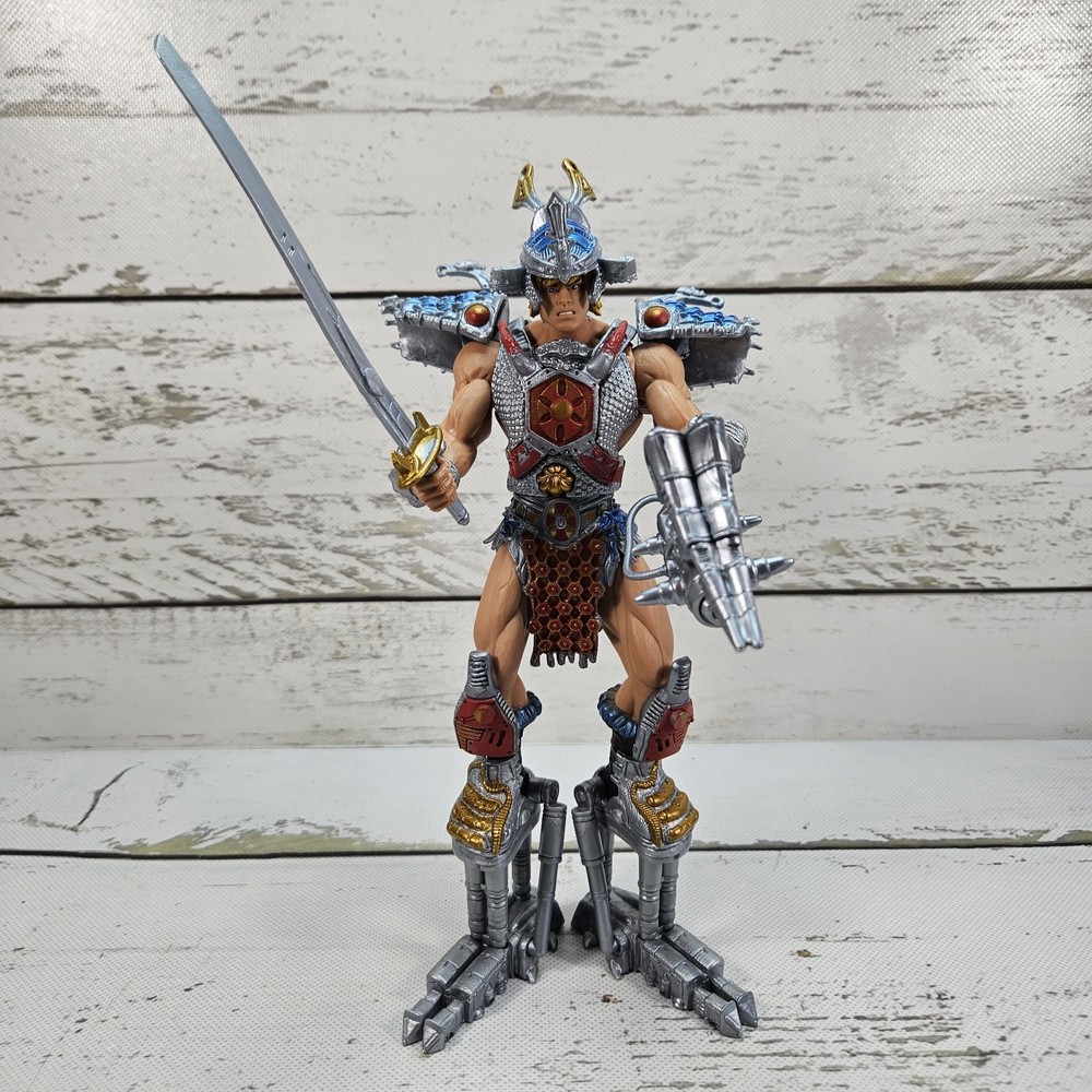 Mattel Masters Of The Universe 200X Samurai He-Man 2002 6″ Vintage Figure Loose