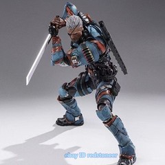 U·P·FINEGURES Deathstroke 1/12 Male Action Figure Model Collection with 2 Head